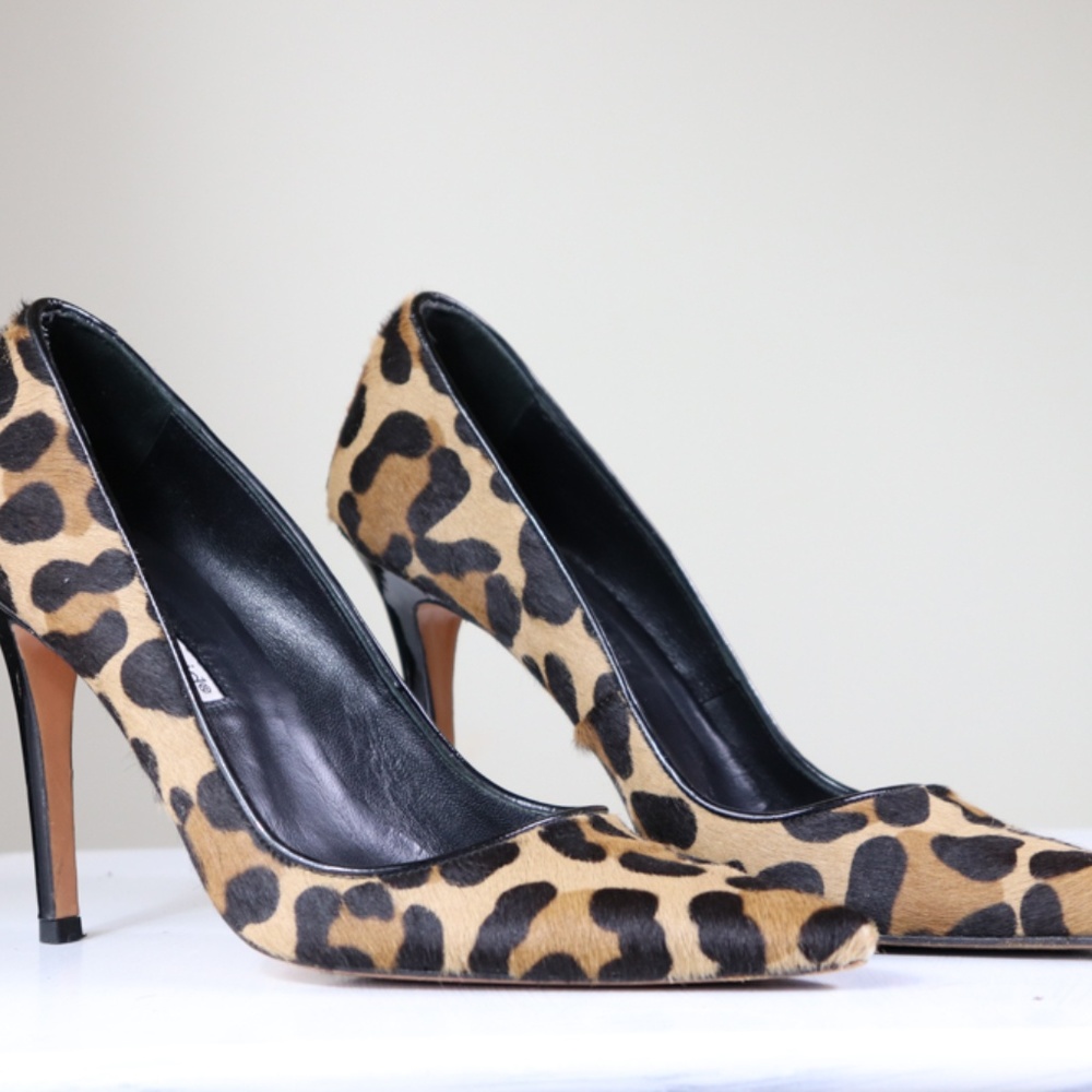 Faux Animal print Charles David Pumps - Size 8